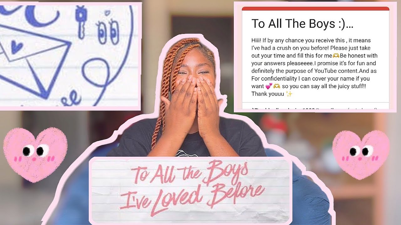 I SENT A QUIZ TO ALL THE BOYS I’VE LOVED BEFORE #roadto2k #creator