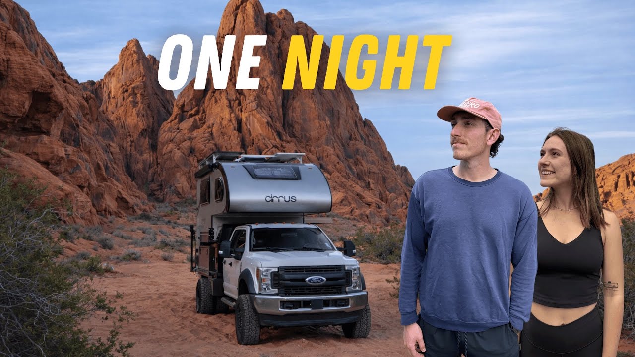 Кемпинг в государственном парке «Долина огня» | Хватило ли одной ночи?