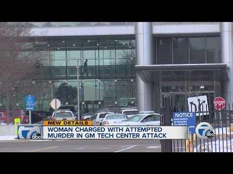 Daughter charged with stabbing mother nine times outside GM Tech Center