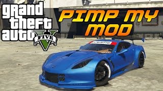 gta v pimp my mod 26 chevy corvette c7r modded car customization