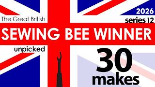 Every Single Make by the Sewing Bee 2026 Winner @thewoolpatch