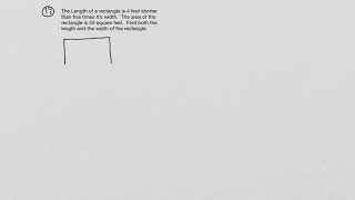 08 Sample Final Exam: 18, 19 Word Problems