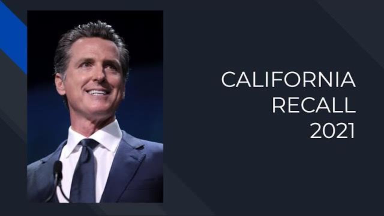 FINAL 2021 California Recall Election Night