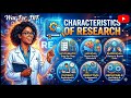 UGC NET Paper 1 Research Characteristics 📚 easy notes last 30 day's preparation #ugcnet #viral