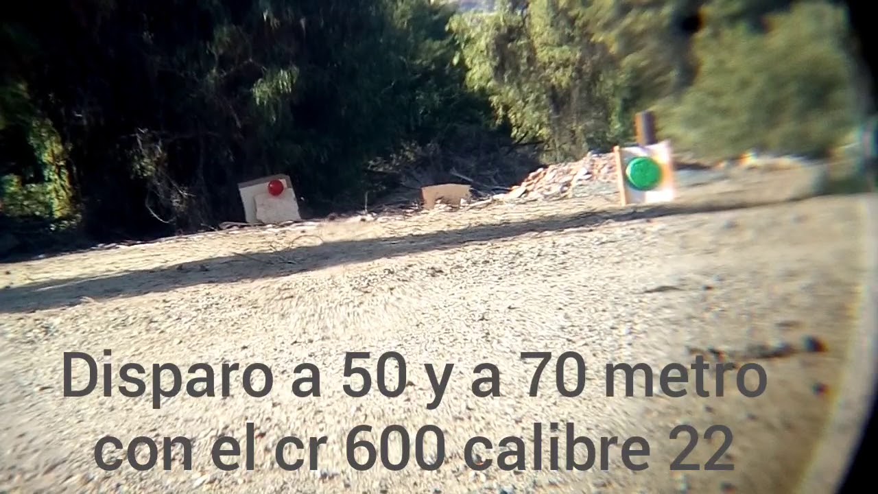 Cr 600 w distancia 50 y 70 metro