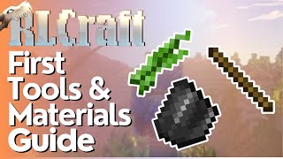How to Get Flint, Plant Fiber & Sticks in RLCraft