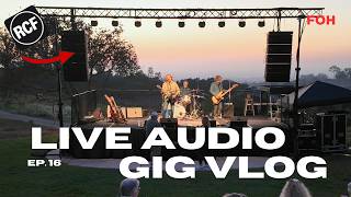 Mixing Two Bands and a Comedy Show | Live Audio Engineer Gig Vlog #16