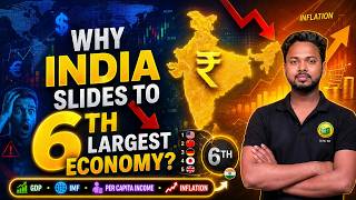 India Becomes 6th Largest Economy? Reality Behind GDP Drop &amp; Inflation Surge || Must Watch
