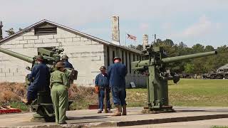 3 inch Anti-Aircraft Gun Firing Demo at Delaware Defense Day - Fort Miles- Cape Henlopen Delaware by GIJeff1944 762 views 1 year ago 4 minutes, 24 seconds