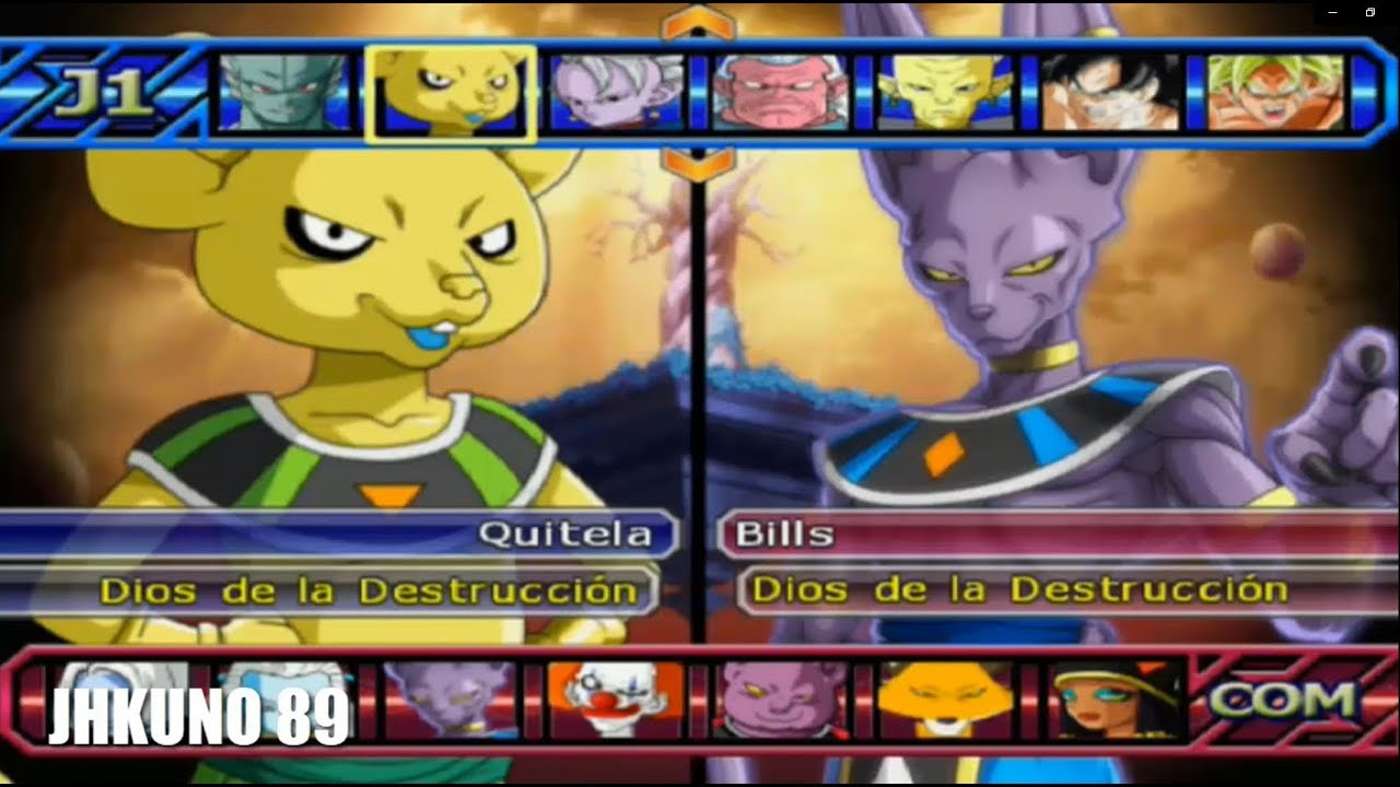 QUITELA TEAM vs BILLS BEERUS TEAM DRAGON BALL Z BUDOKAI TENKAICHI 3 YouTube