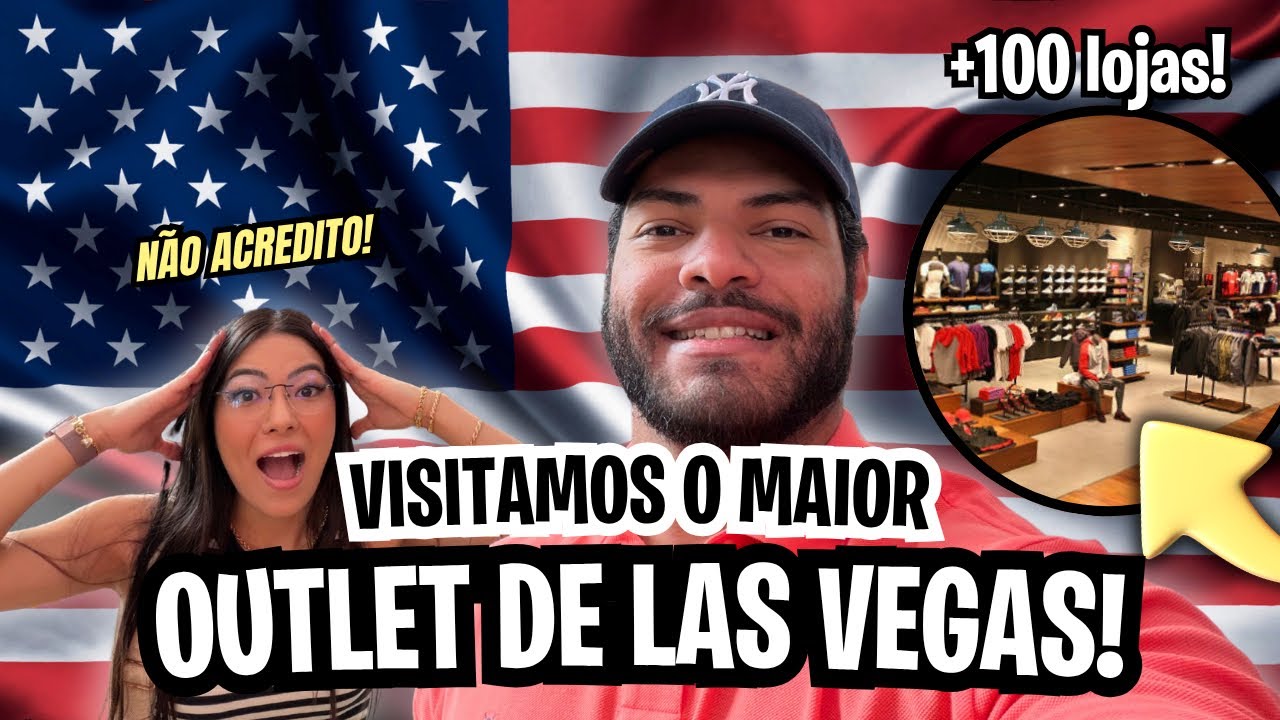 VISITAMOS UM DOS MAIORES OUTLETS DOS ESTADOS UNIDOS! 🇺🇸 LAS VEGAS NORTH PREMIUM