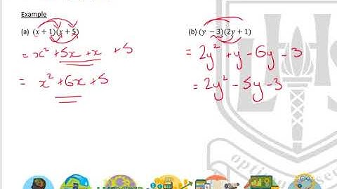 LHS N5 Mathematics - Brackets and Factorising 1 - Expanding Brackets
