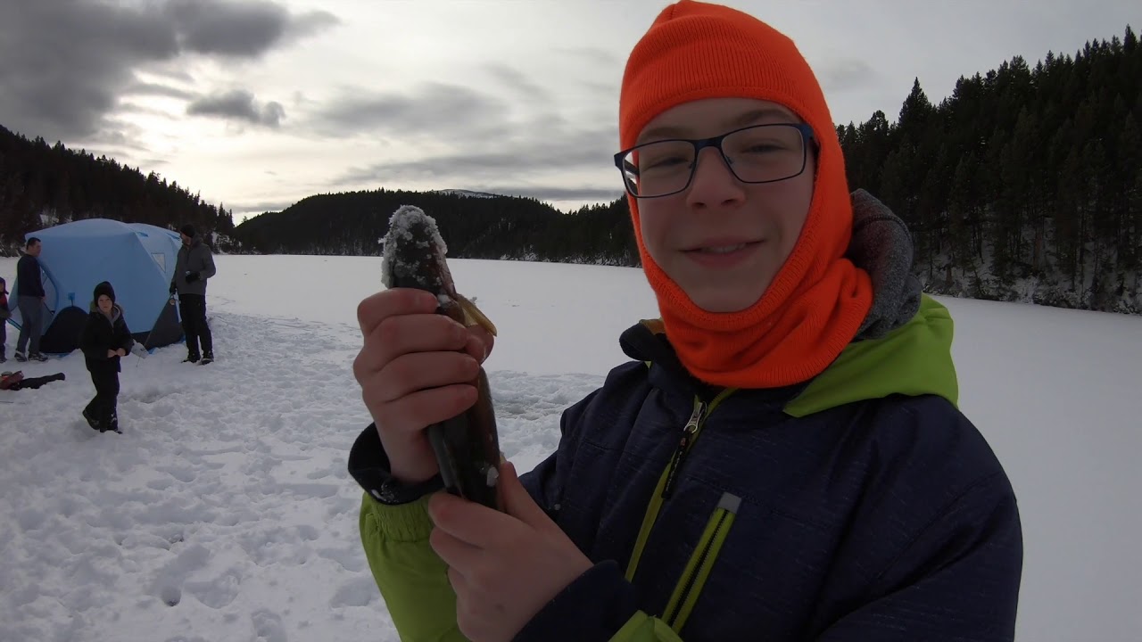 Ice Fishing(in Kelowna) YouTube