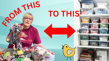 Organize Your Scraps Like a PRO ~ Or Like I Did!