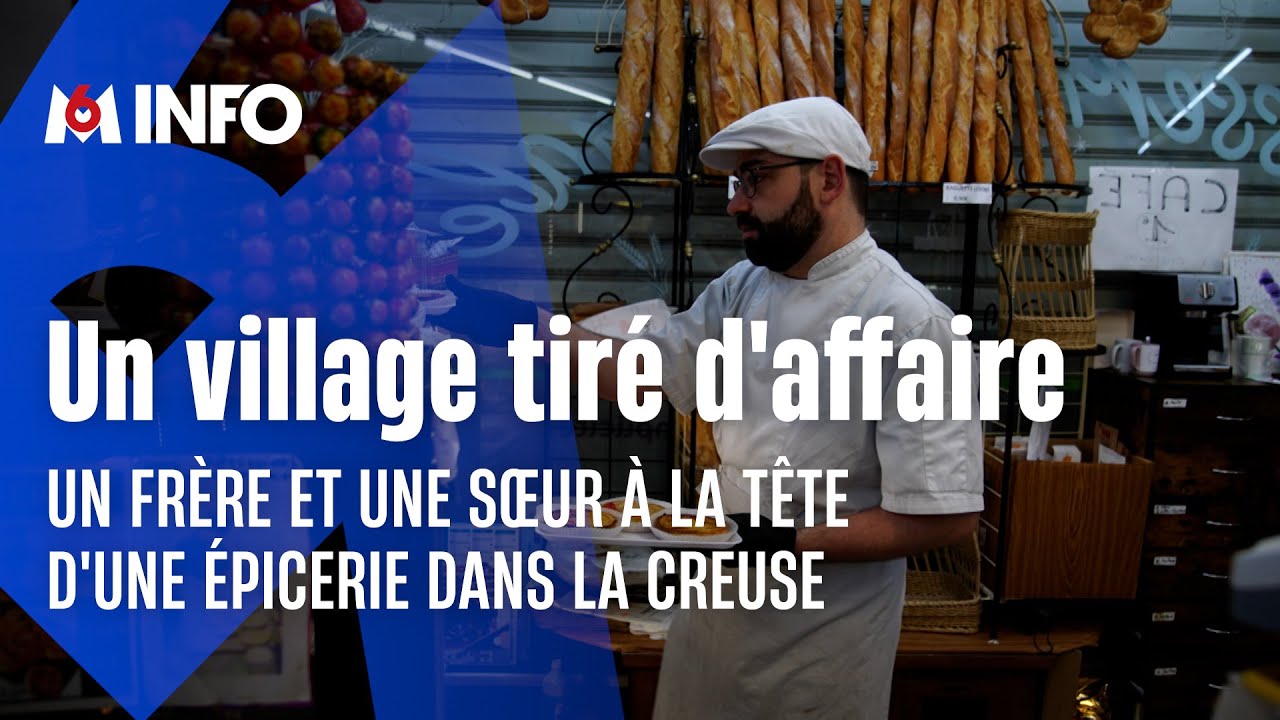Creuse : ils tiennent la seule épicerie du village