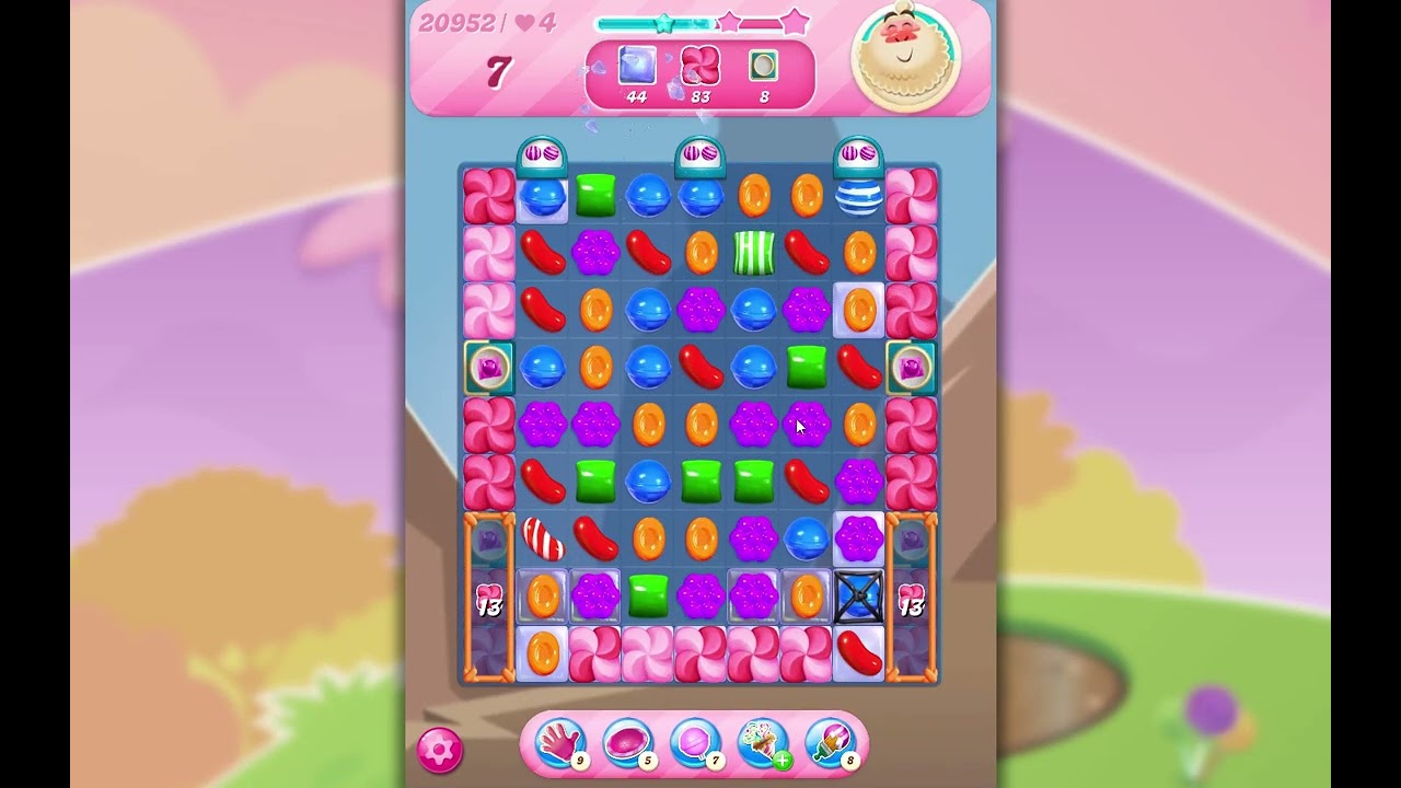 Candy Crush Saga Level 20952 - YouTube