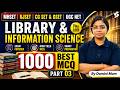 UGC NET, MHSET, RJSET, CGSET & GSET Library Science Classes 2026 | UGC NET Library Science By Damini