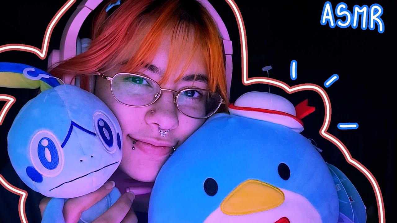 ASMR Showing you my stuffed animals and chatting! (whisper rambles)