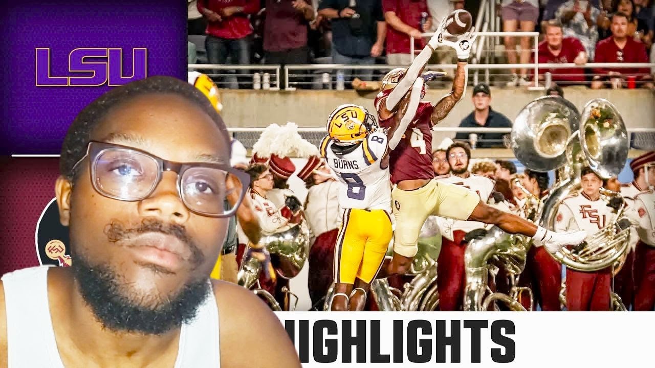 LSU vs Florida State Highlights Reaction - YouTube