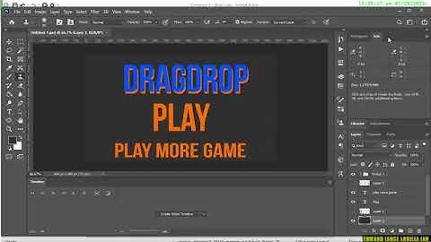 【Construct 2】designing the title page Build a drag and drop game