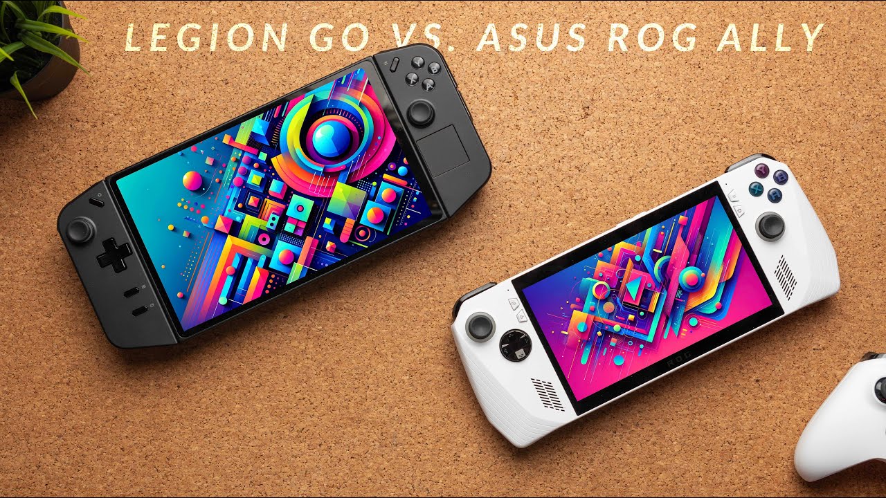 Lenovo LEGION GO vs Steam Deck vs Asus ROG Ally - który jest