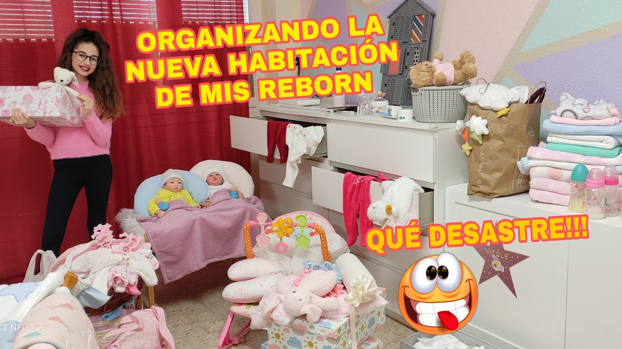 Reborn: Organizando la nueva habitación de mis reborn/Está hecha un desastre