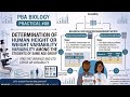 Determination of Human height/weight variability among students/ Finding variance PBA Biology 12th.