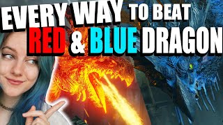 Demon's Souls: EVERY Way to Kill the Blue & Red Dragon