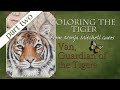 Coloring Fur (Part 2) on Van the Tiger Guardian by Monja Mitchell Gates