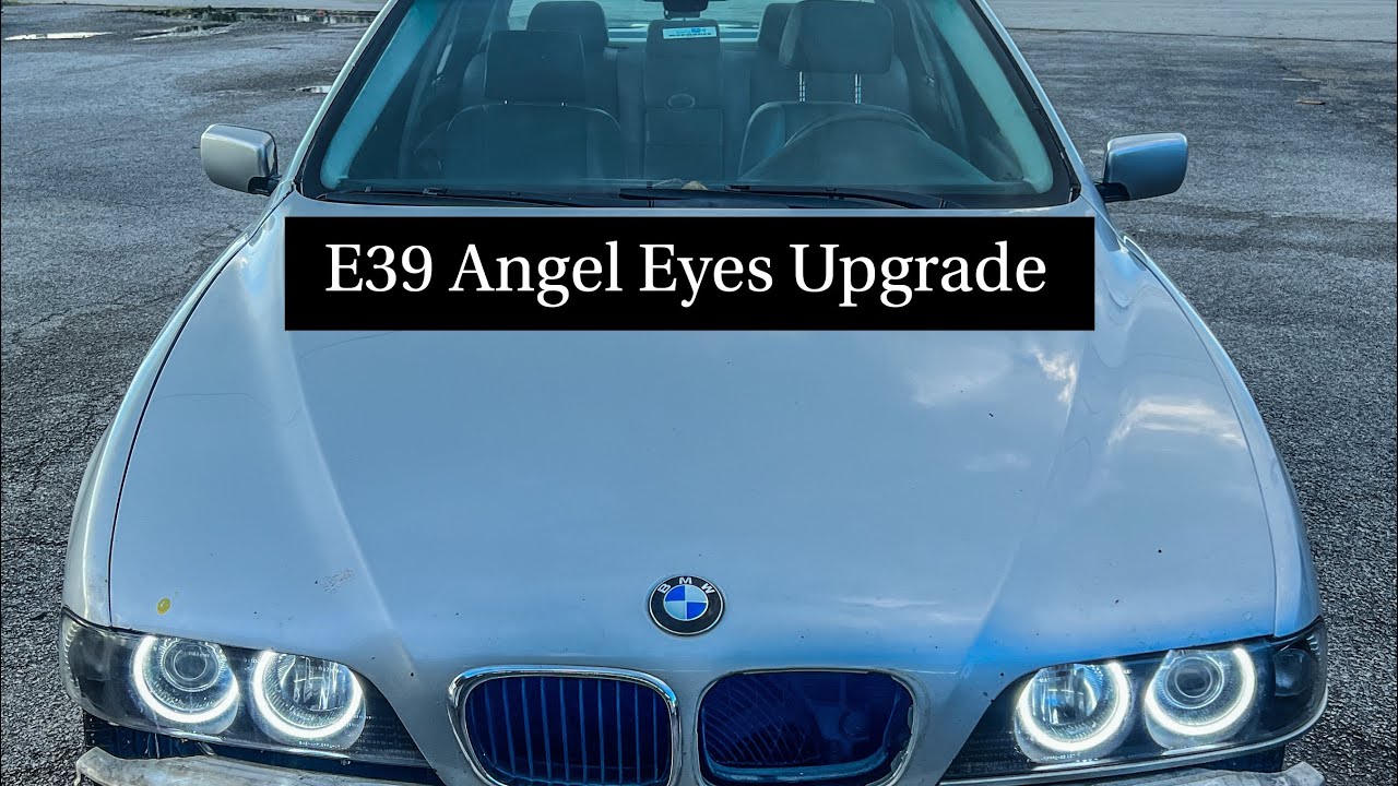 BMW 5 Series E39 euro style Angel Eyes Upgrade! New Halos! 