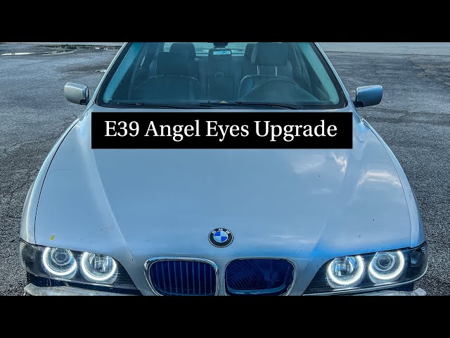 BMW 5 Series E39 euro style Angel Eyes Upgrade! New Halos! 