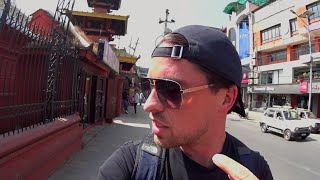 Wandering Around The City of Kathmandu, Nepal!🇳🇵 (AVOID THESE PEOPLE)