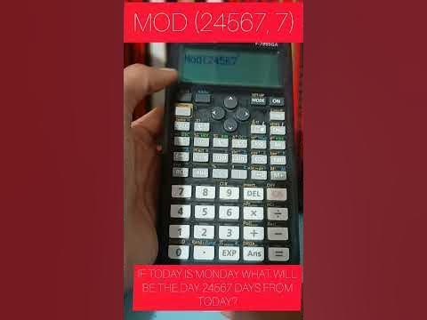MOD COMMAND | CALCULATOR TECHNIQUE - YouTube