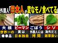 「これ…食べられるの？」訪日外国人が初めて見つけて驚愕した日本の野菜だけの特徴６選【ゆっくり解説】【海外の反応】