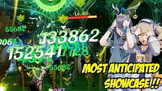 Barbara Ft Lauma Super Lunar Bloom Spiral Abyss 6.0 I Genshin Impact