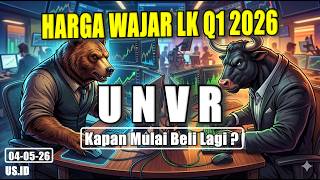 040526 HARGA WAJAR SAHAM UNVR LK Q1 2026 KAPAN MULAI BELI KEMBALI?