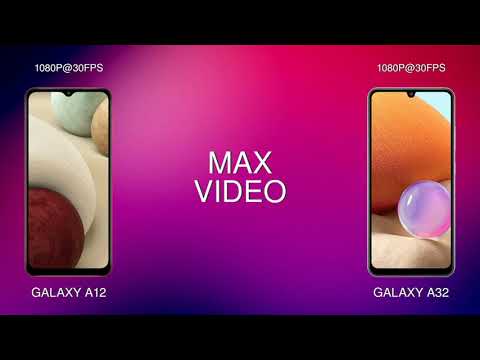 Samsung Galaxy A12 vs Samsung Galaxy A32 comparison