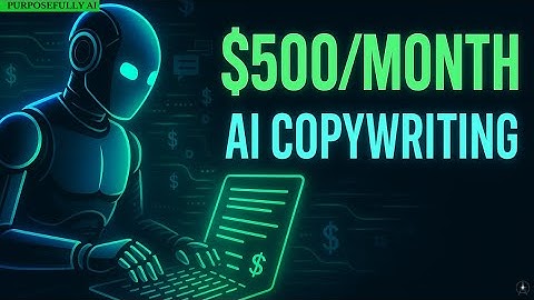 De geheime AI-copywriting-bijbaan die $ 500 per maand oplevert