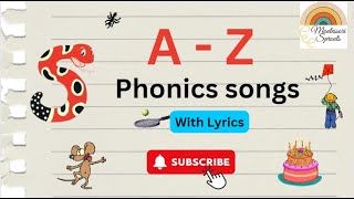 Phonics songs A -Z, Jolly phonics songs A -Z || ABC song to learn the letter sounds