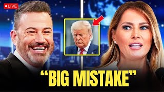 Melania Blasts Jimmy Kimmel Over Jaw-Dropping Trump Reveal on Live TV!#jimmy #vs #melaniatrump #news