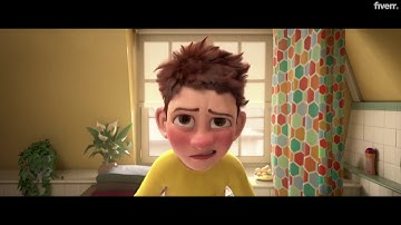 Create,3d animation video,3d modeling,character design and cartoon music video - Best Character