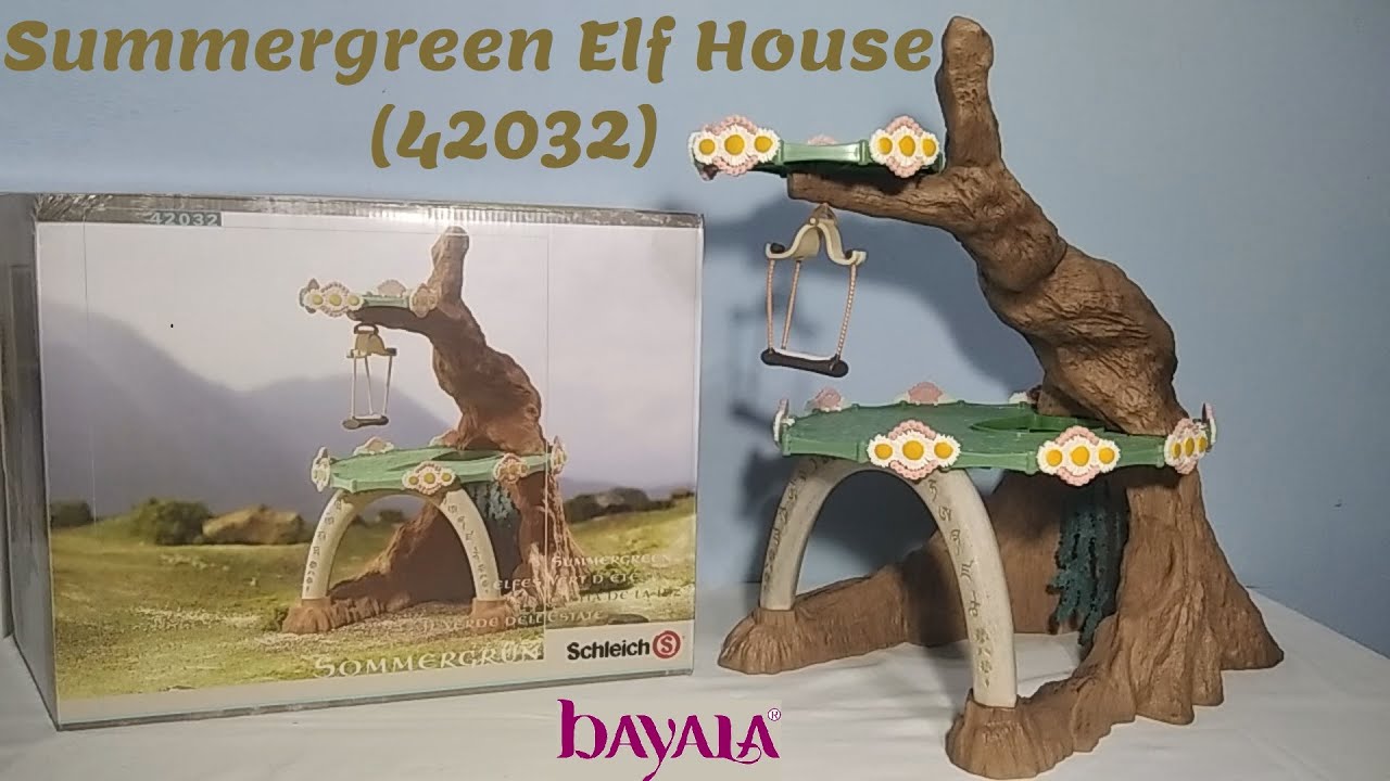 Schleich (42032) Summergreen Elf House Bayala Playset Unboxing