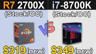 R7 2700X vs i7-8700K | Which is Better Value For MONEY...??? R7 2700X vs i7-8700K | Which is Better Value For MONEY...???