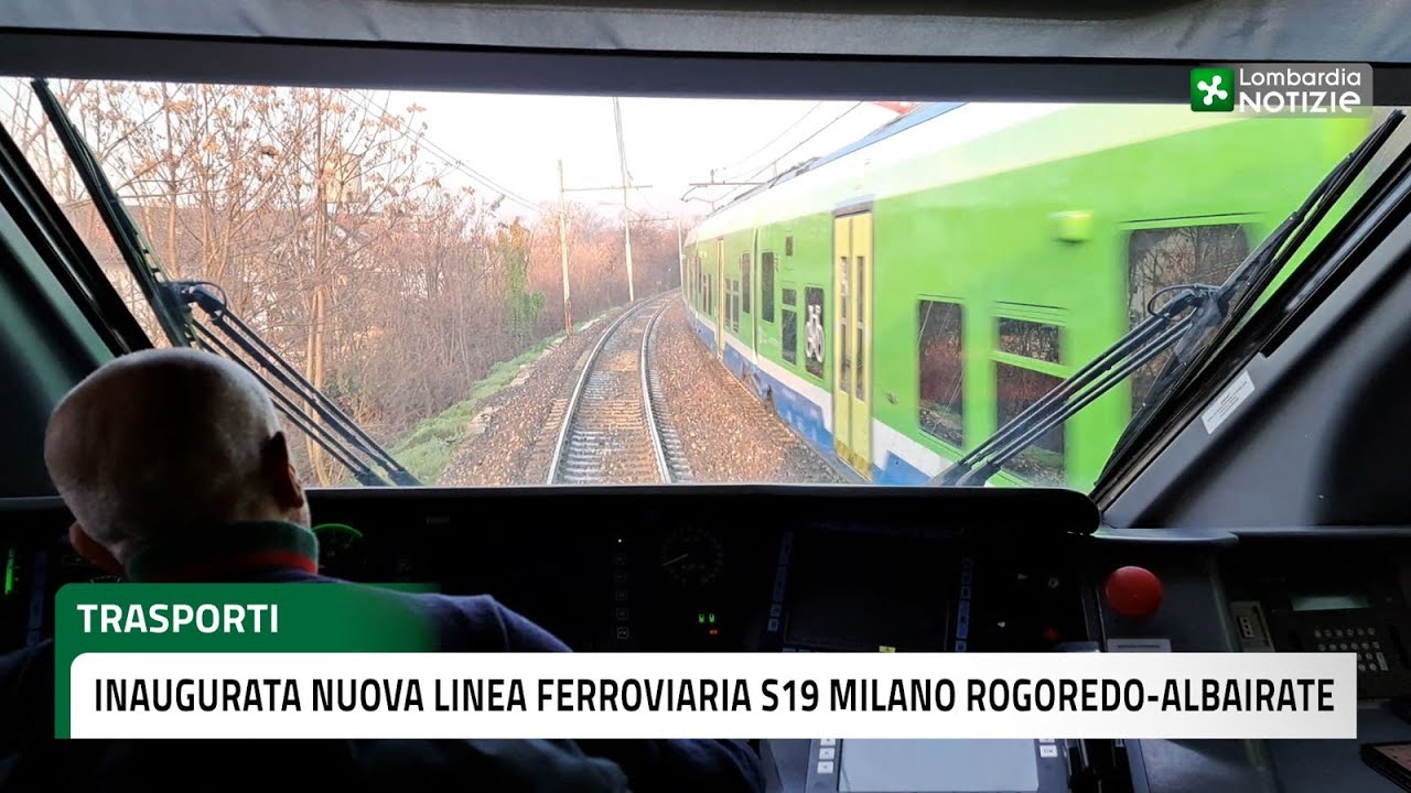 Inaugurata la nuova linea S19 Milano Rogoredo–Albairate