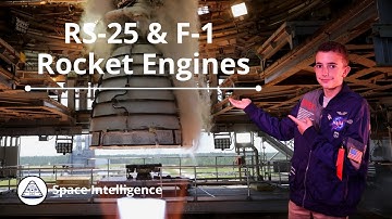 Best Rocket Engines Ever? RS-25 & F-1 Engines Up Close