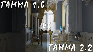 Особенности Настройки Гаммы в 3Ds Max и V-Ray Особенности Настройки Гаммы в 3Ds Max и V-Ray