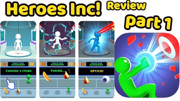 Heroes Inc‪!‬ Game Review Part 1 Gameplay Walkthrough (iOS-Android)