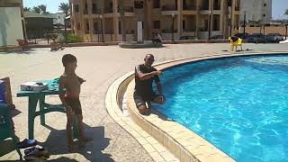 تعليم السباحة في جنه النورس بورسعيد