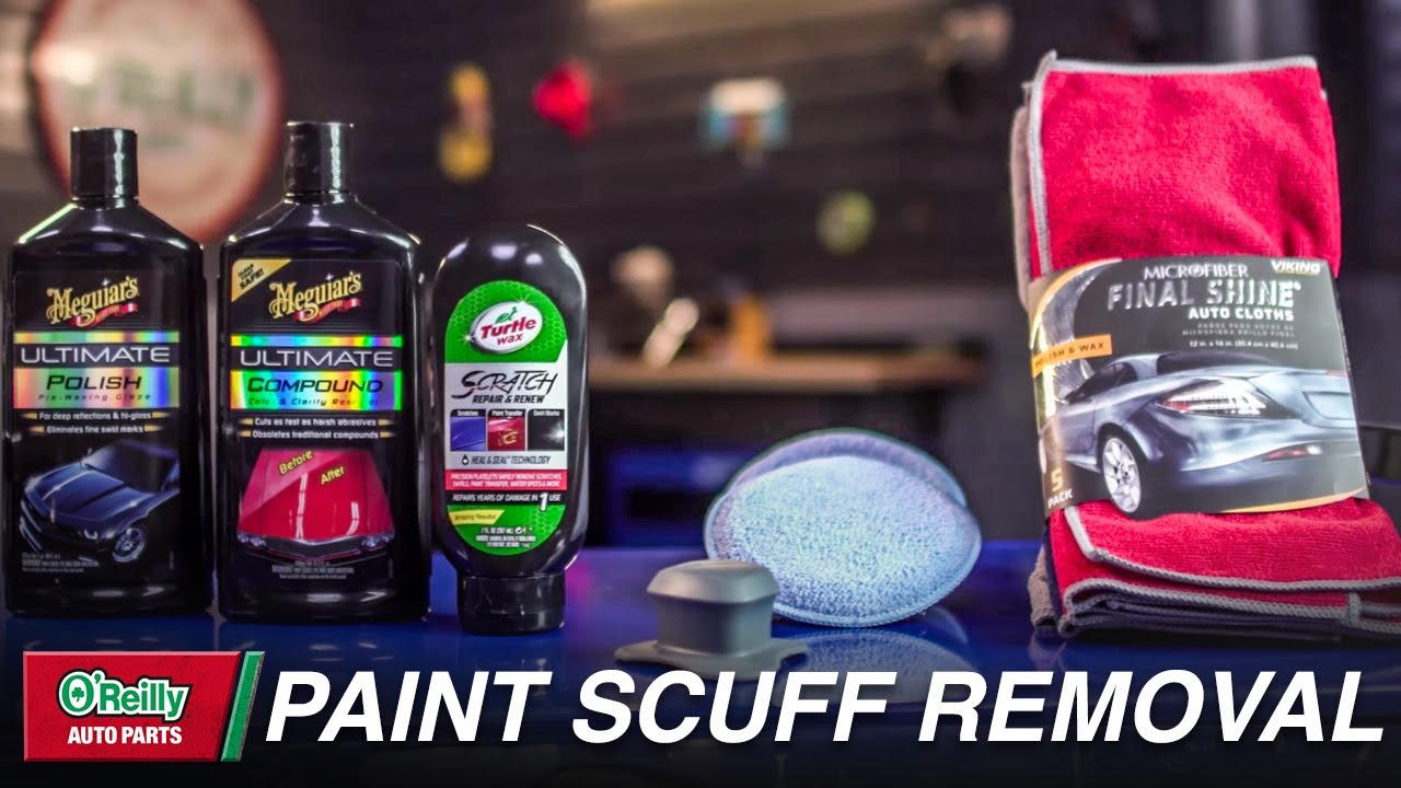 How To Get Paint Scuffs Off Your Car