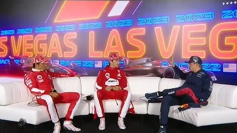 Post Qualifying Press Conference: Las Vegas Grand Prix